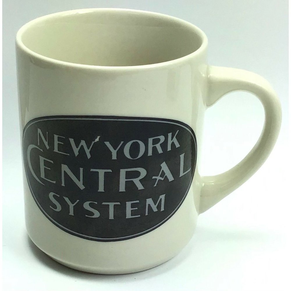 New York Central NYC System Logo Transportation / Souvenir Coffee Cocoa Cup Mug